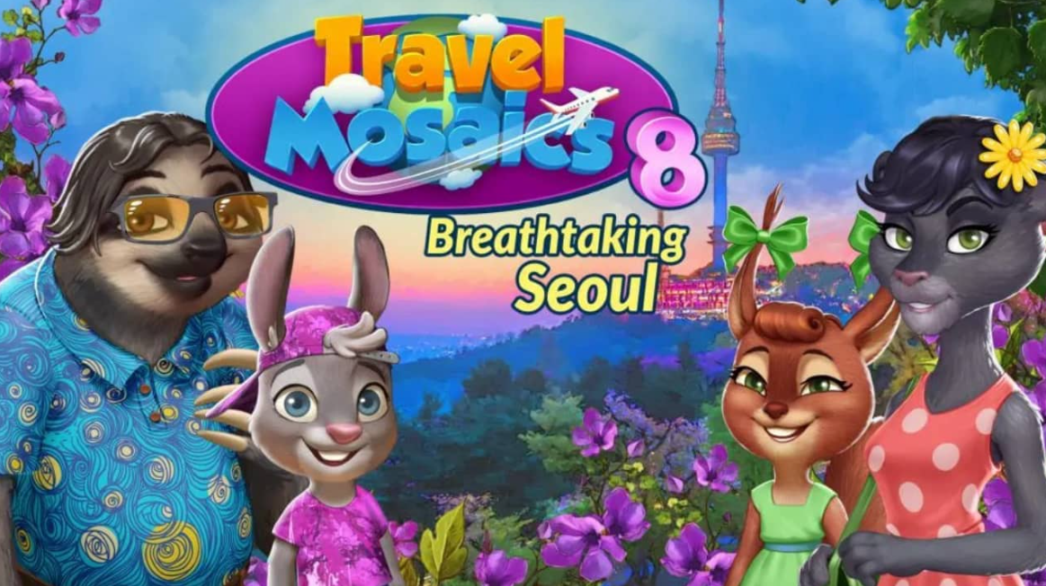 《旅行马赛克8：惊人首尔 Travel Mosaics 8: Breathtaking Seoul》Switch英文版NSP下载-十一资源