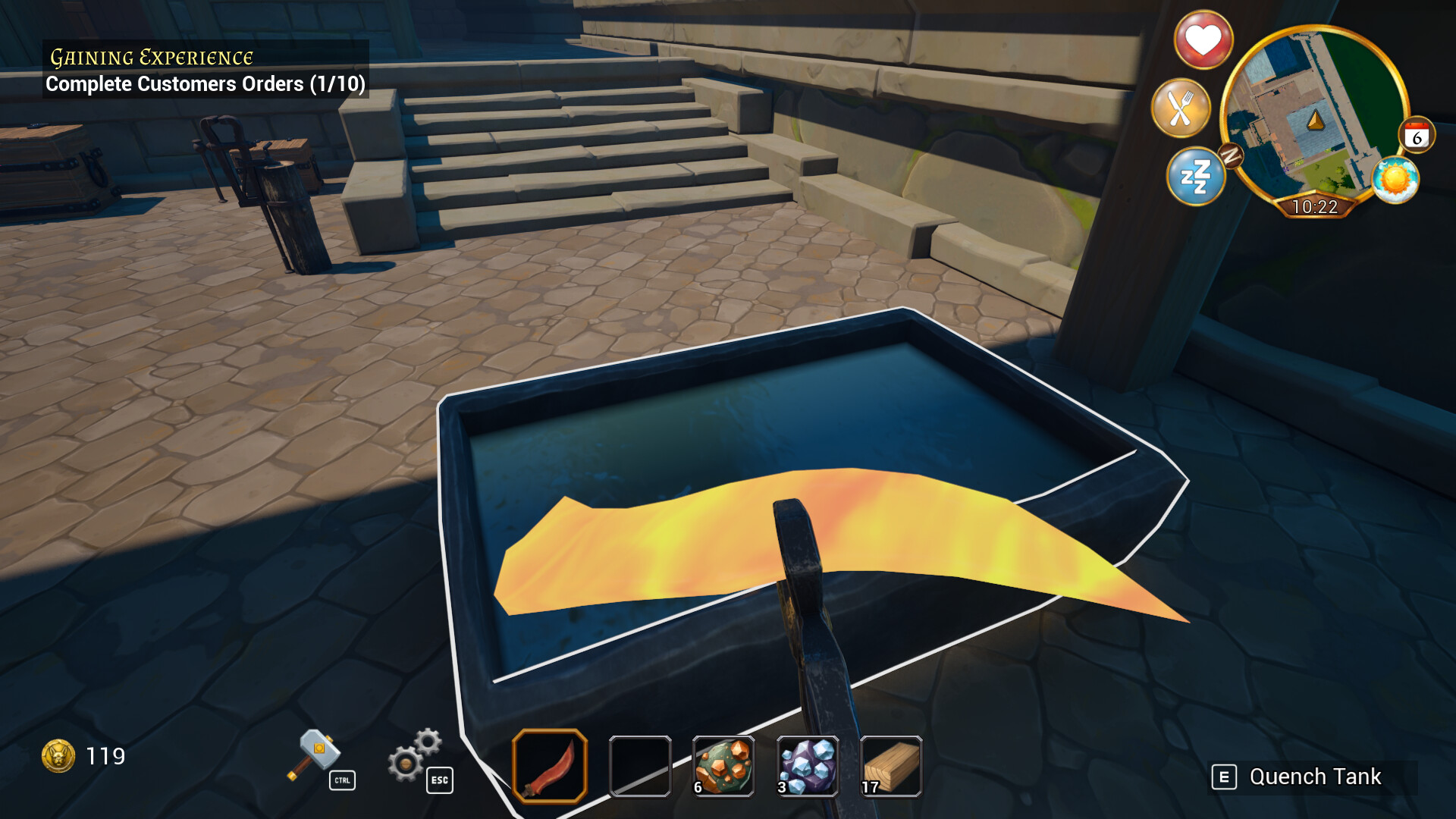 《锻造冲击：铁匠模拟器/Heat ‘n Hit: The Blacksmith Simulator》PC中文版下载-含Build.20783100-十一资源